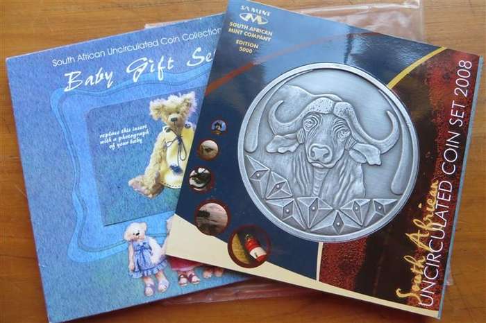 2008 Uncirculated SA Mint Baby Set - Only 289 Sets