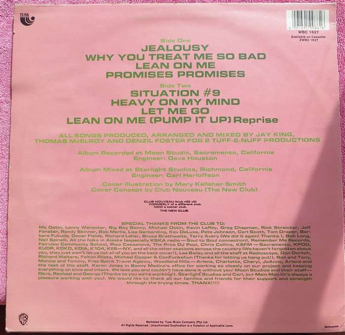 Life , Love & Pain Club Nouveau Vintage Vinyl LP - VG