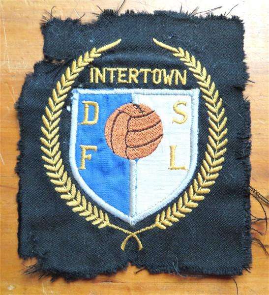 Vintage DFSL Intertown embroidered Badge