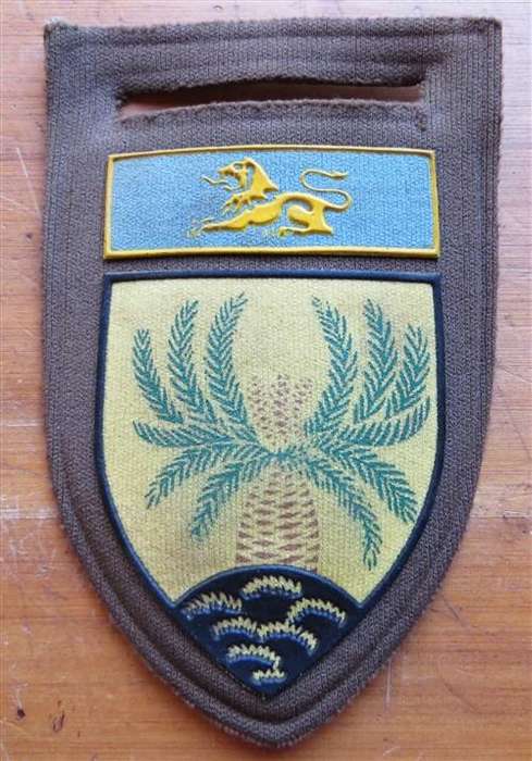 SADF 4 SAI Battalion Rubber Shouder Flash
