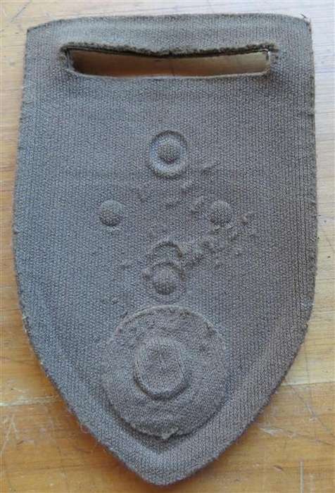 SADF 4 SAI Battalion Rubber Shouder Flash