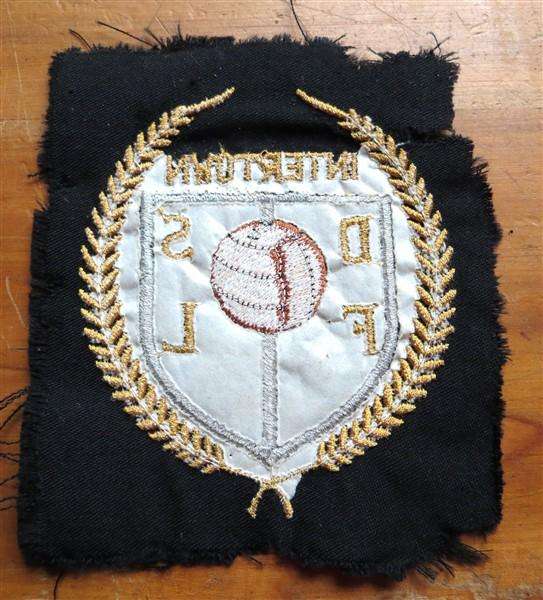 Vintage DFSL Intertown embroidered Badge