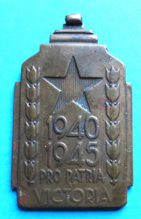 19401945 Colonial War Effort Medal - No ribbon