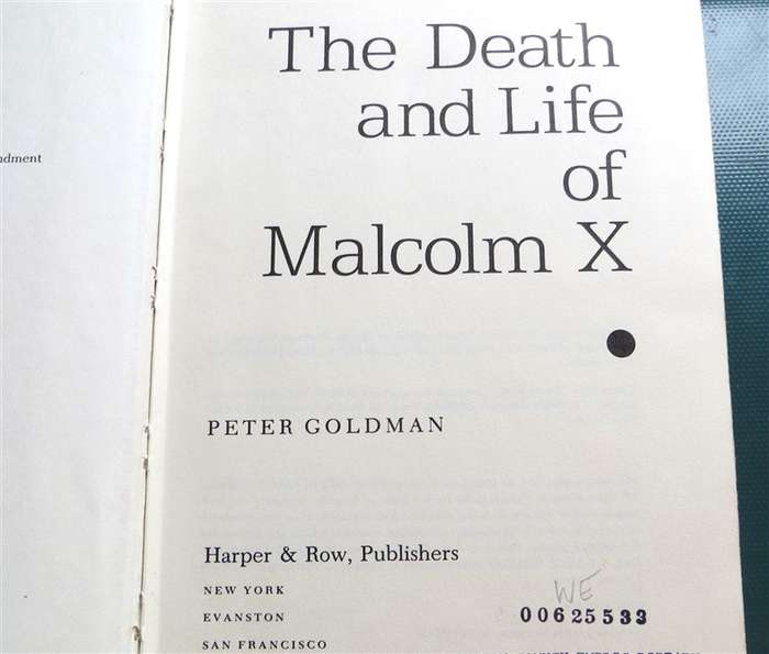 The Death & Life of Malcolm X - 1st Edition - Peter Goldman