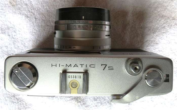 Minolta 7s Rokkor Rangefinder Film Camera - Untested - Sold As Is