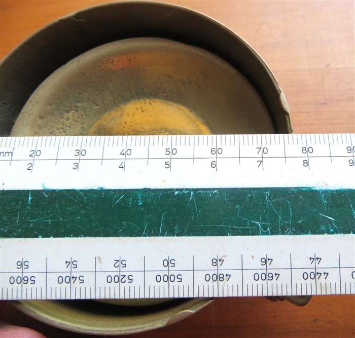 Brass ashtrays Set  -  3 + Set Holder