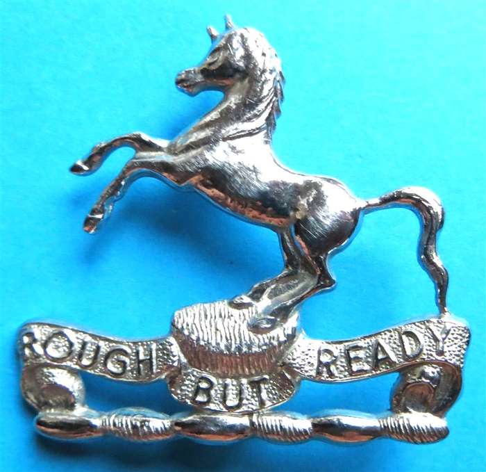 Natal Mounted Rifles - Rough But Ready Cap Badge