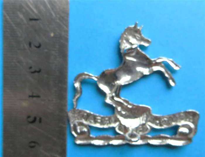 Natal Mounted Rifles - Rough But Ready Cap Badge