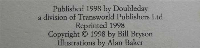 Notes from a Big Country - Bill Bryson Hardcover