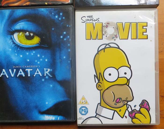 6 x Classic movie DVD's - 1 Bid for All