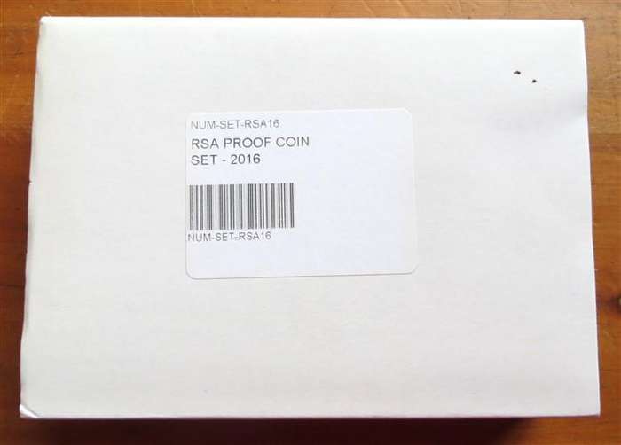 2016 RSA Proof Set in SA Mint Box + Cert.
