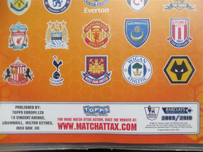 396 x Topps  2009/10 Match Attax Soccer Cards - Rooney/Managers/Man of the Match