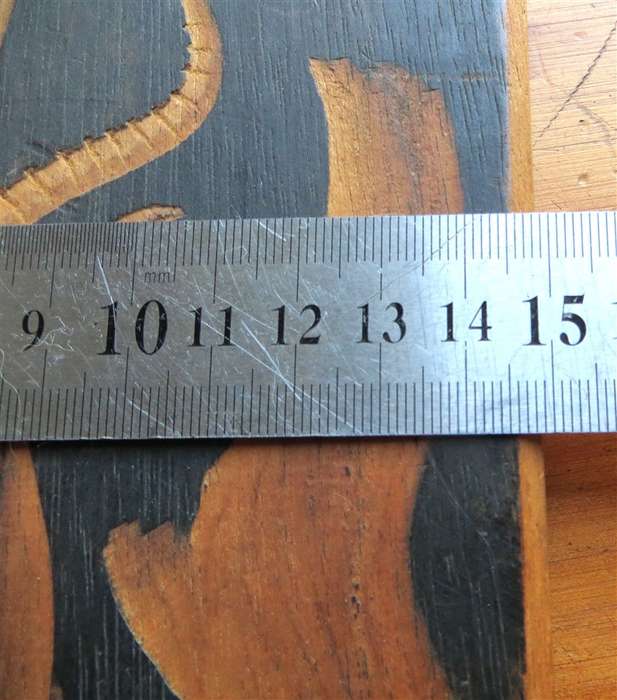 Impala/Rooibok Carving on Wood 150mm x 290mm