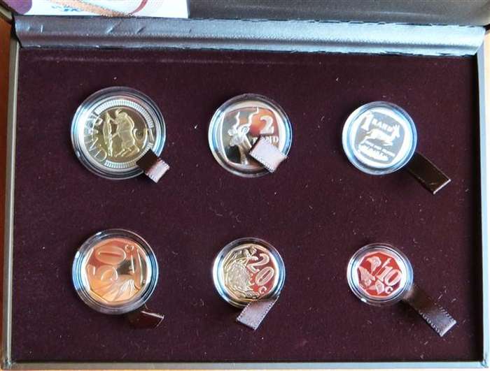 2016 RSA Proof Set in SA Mint Box + Cert.