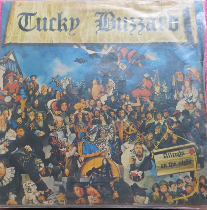 Tucky Buzzard -Allright on the Night - Vintage Vinyl LP - VG
