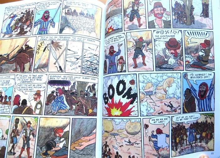 Zizi & !Xau - The Eagle Calls - Carlos Carvalho Comic - DRUM