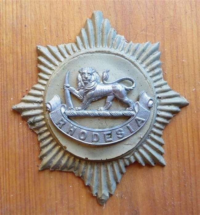 Rhodesia Army Plaque