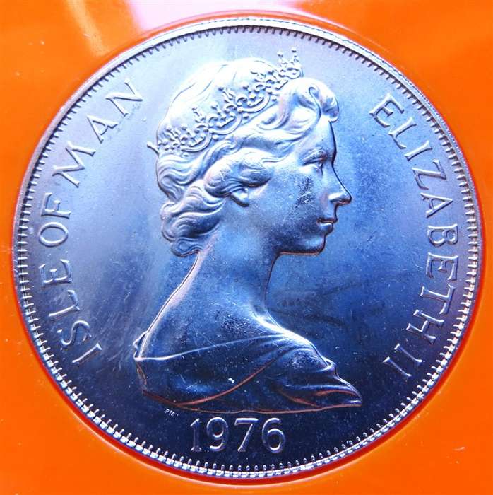 1976 Bicentenary of the USA American Independence Crown - Isle of Man