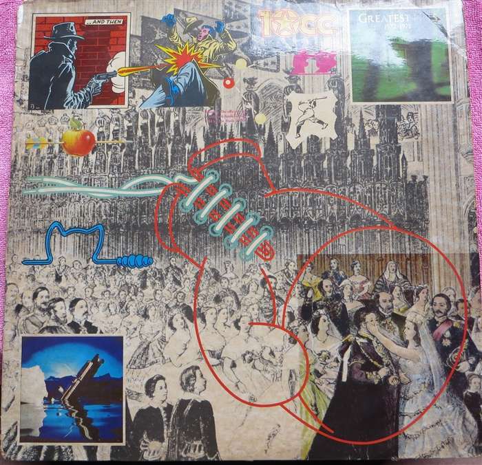 10cc - Greatest Hits  Dreadlock Holiday - Vintage Vinyl LP - VG