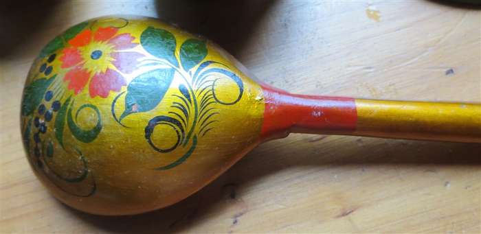 Vintage Japanese painted Cups Saucers Spoon