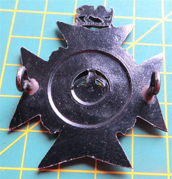 The Rhodesia Regiment Badge Blackened