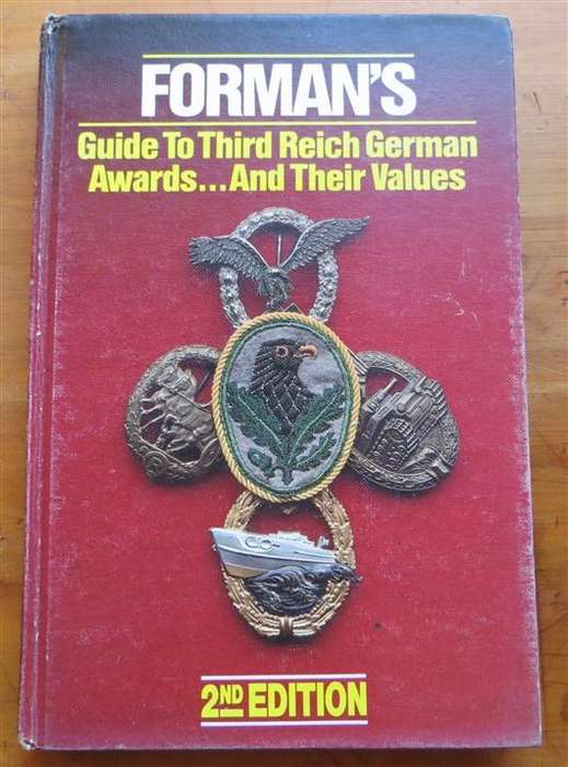 Forman's Guide to Third Reich German Awards Catalogue
