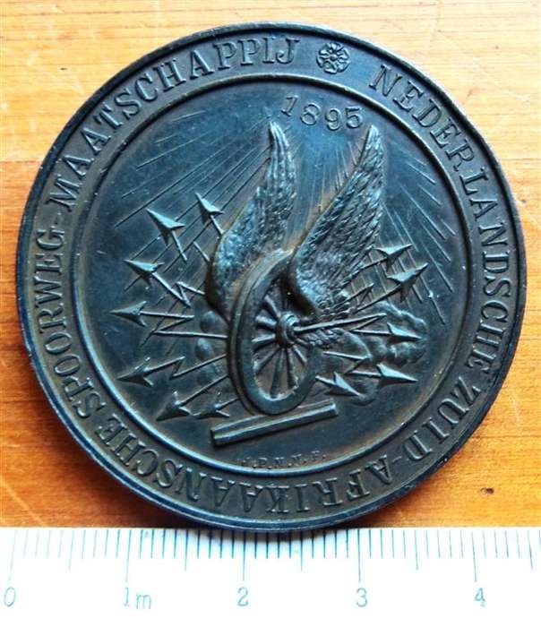 1895 Opening of the Delgoa Bay Railway Medallion