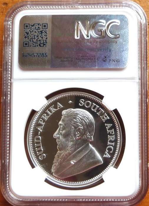 Big Five II - 2022 Silver Krugerrand Rhino Privy PF69UC NGC