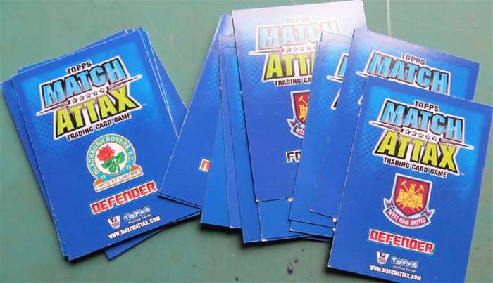 22 x Topps Match Attax Soccer Cards - 1 Bid for All