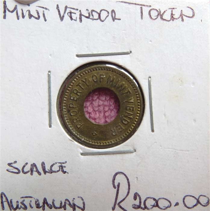 Property of Mint Vender Token - Numbered #636
