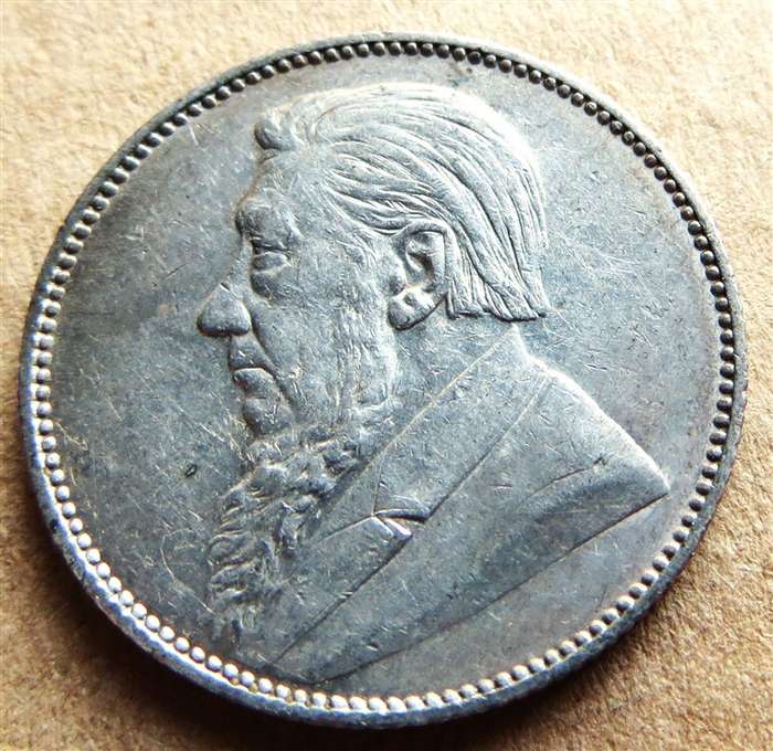 ZAR 1897 Silver 1/ Shilling