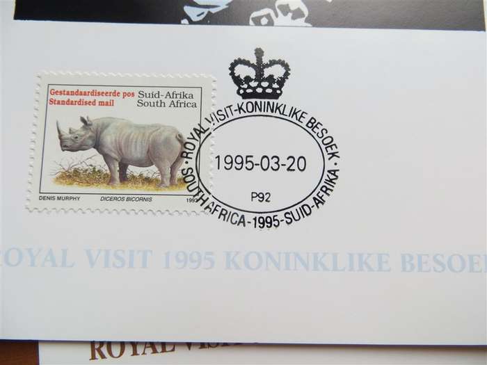 1995 Royal Visit Postcard Set