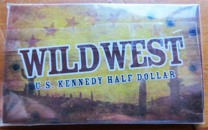 USA Half Dollar Wild West Series - Colorised Wild Bill Hickok + Certificate