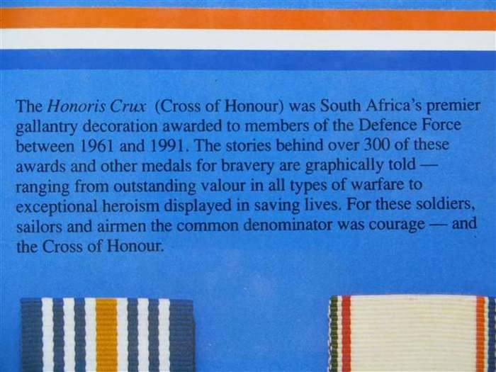 Cross of Honour - Ian Uys