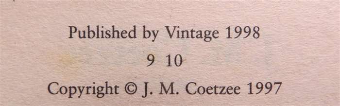 J.M Coetzee - Boyhood - 1998