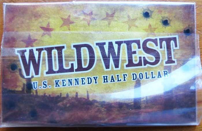 USA Half Dollar Wild West Series - Colorised Jim Killer Miller + Certificate