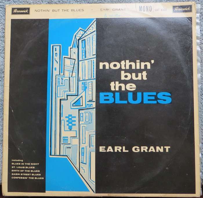 Nothin but the Blues - Earl Grant - Vintage Vinyl LP - VG