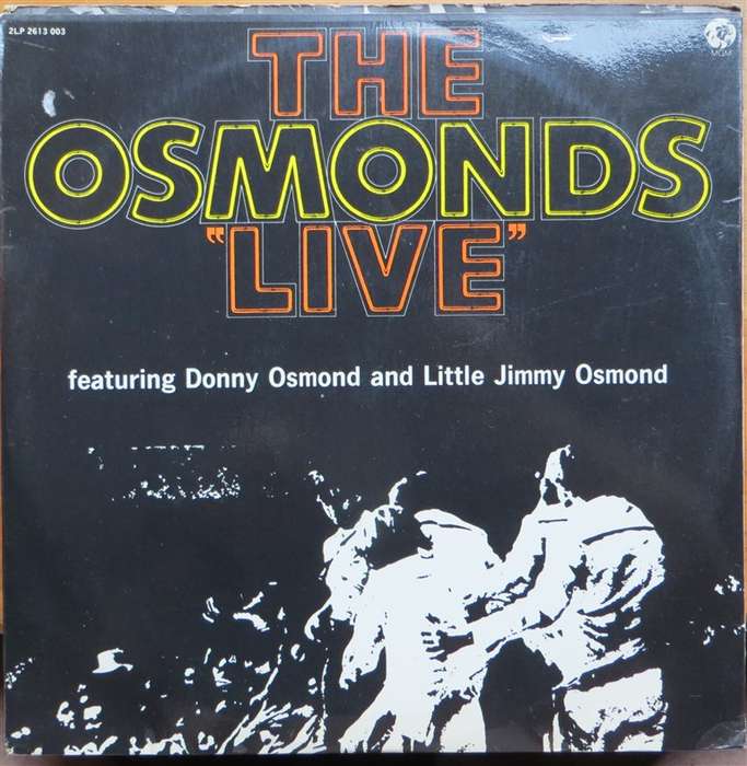 The Osmonds - LIVE 2 x LP Set - Vintage LP - VG