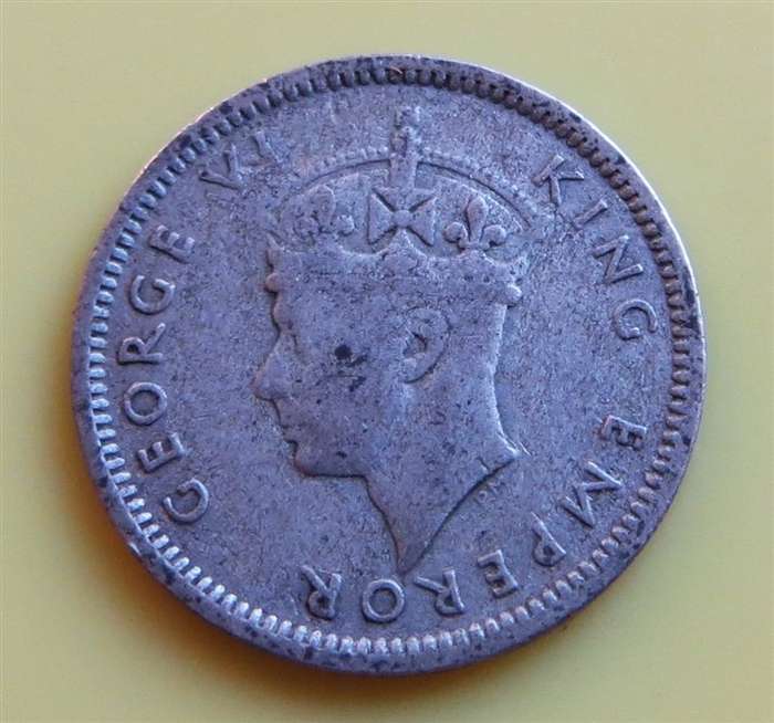 1946 Southern Rhodesia 3d Silver Coin