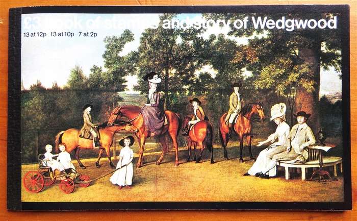 Wedgwood  Stamp Booklet & Cover