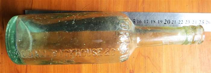 Goodall Backhouse & Co. Yorkshire Relish Antique Glass Bottle