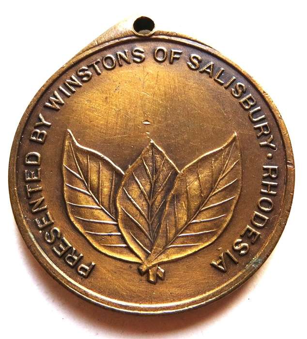 Gunston Salisbury Rhodesia Medallion