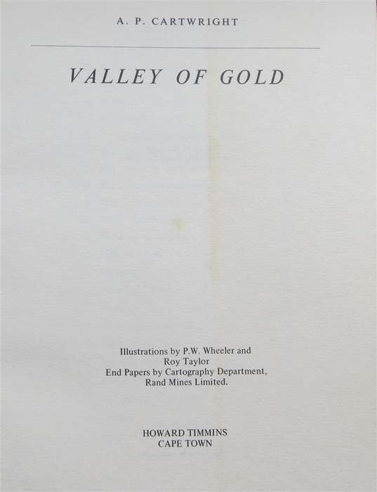 Valley of Gold - A.P Cartwright 2nd Ed.
