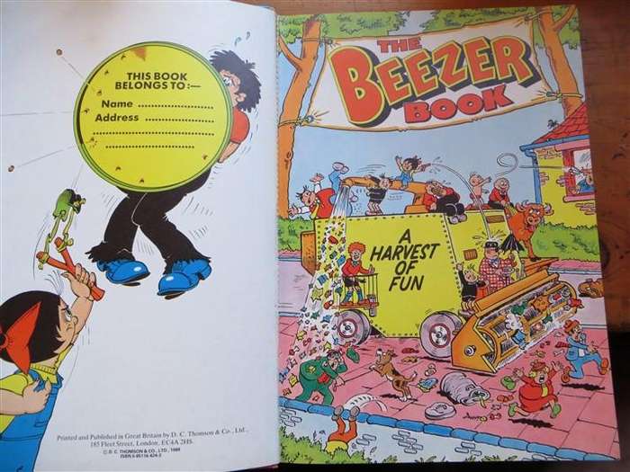 The Beezer Book 1989 Annual