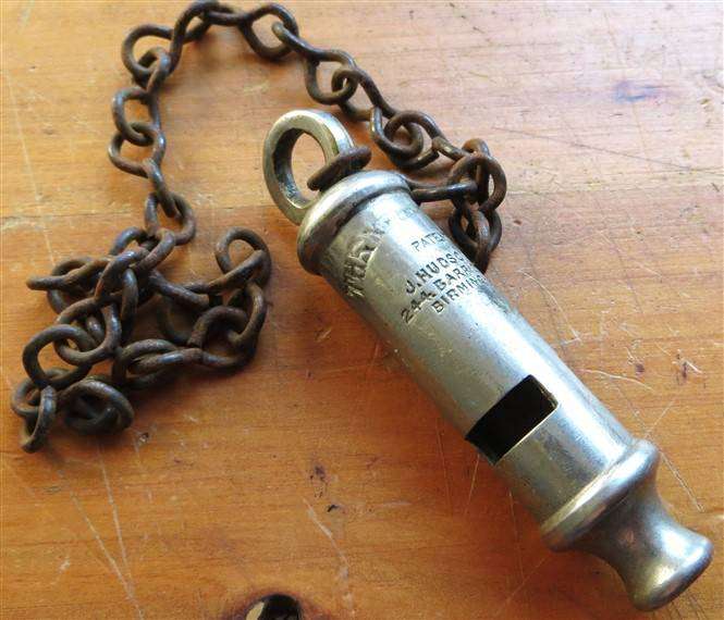 Vintage Whistle - Made in England , Birmingham