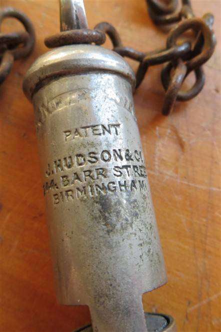 Vintage Whistle - Made in England , Birmingham