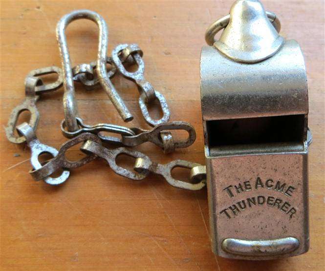 Vintage Whistle - The Acme Thunderer - Referee Whistle