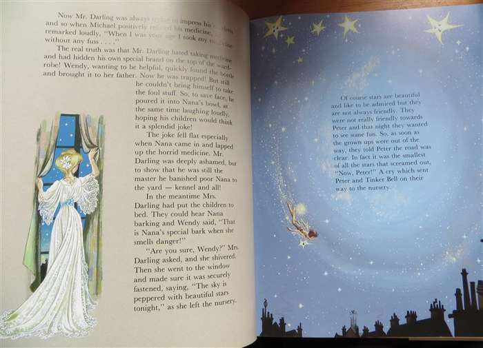 Peter Pan & Wendy - J.M Barrie - Illustrated Hardcover