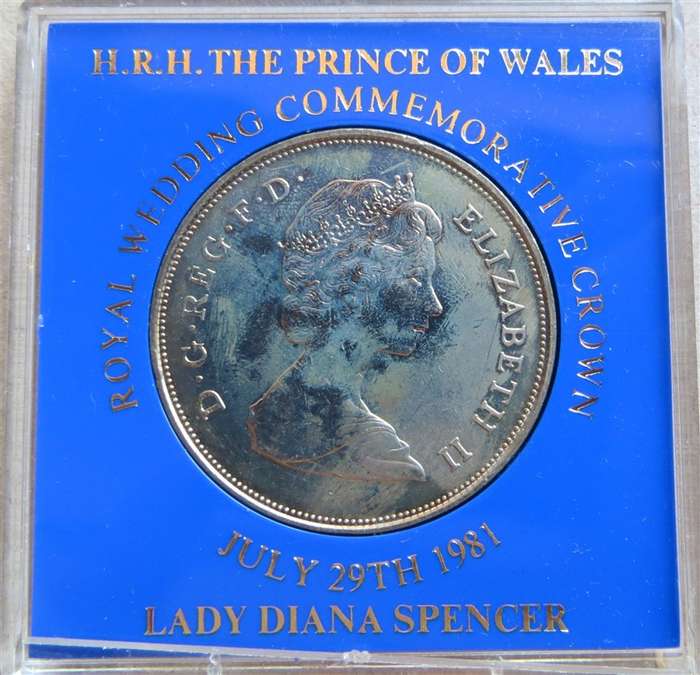 1981 Lady Diana Wedding Crown in presentation Box