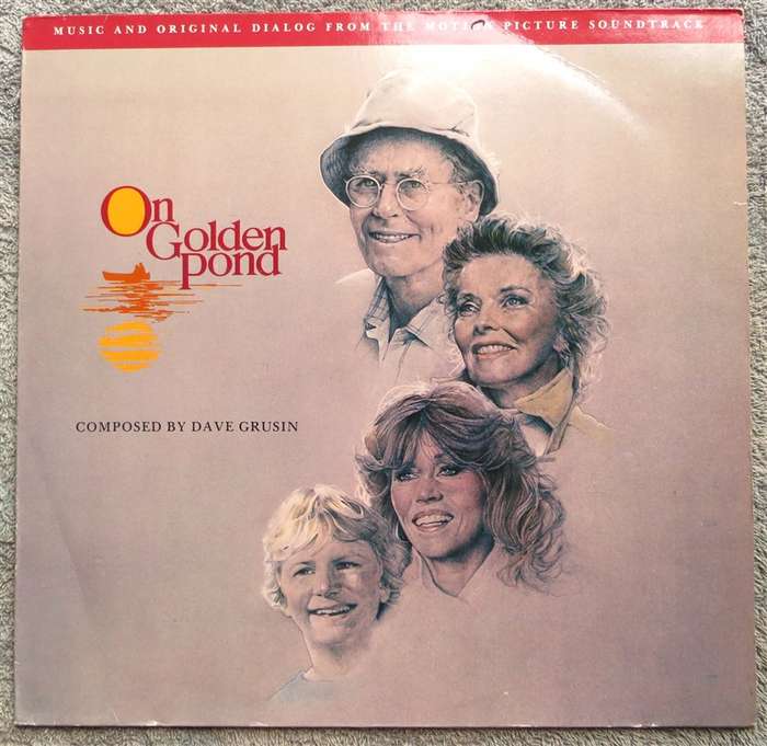 On Golden Pond Soundtrack Vintage Vinyl LP - VG